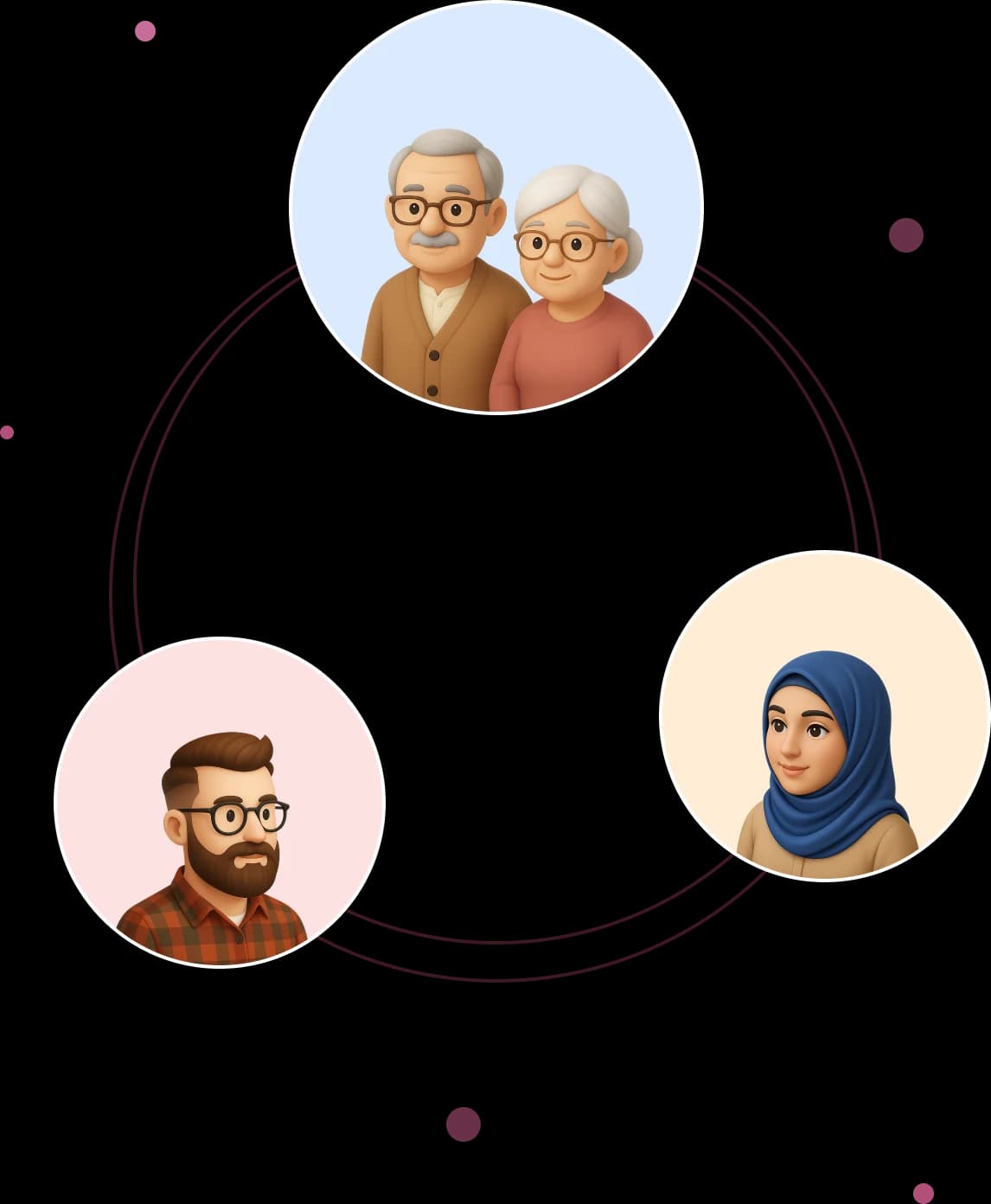 Family Visibility illustration